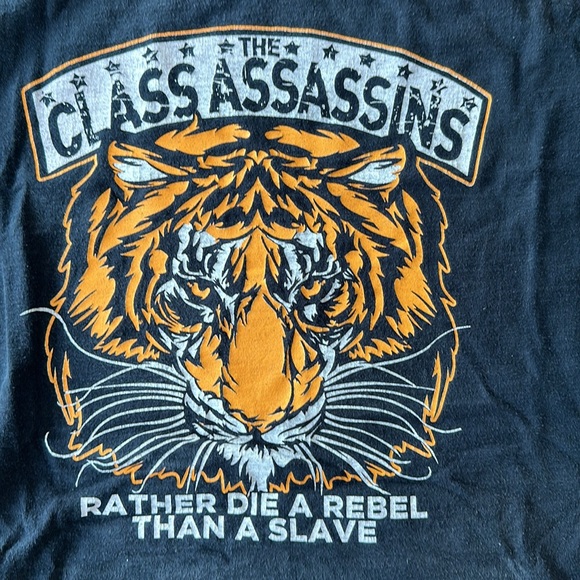 Canadian Punk Class Assassins “Rather Die A Rebel Than A Slave” t-shirt. - Picture 2 of 5